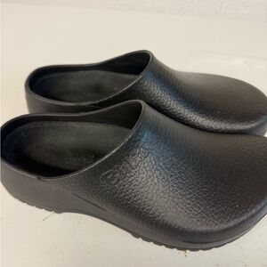 Birkenstock Black Slip-On Clogs—2 different sizes